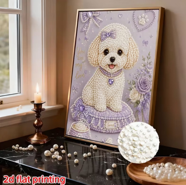 Diamond Painting Bichon Frisé